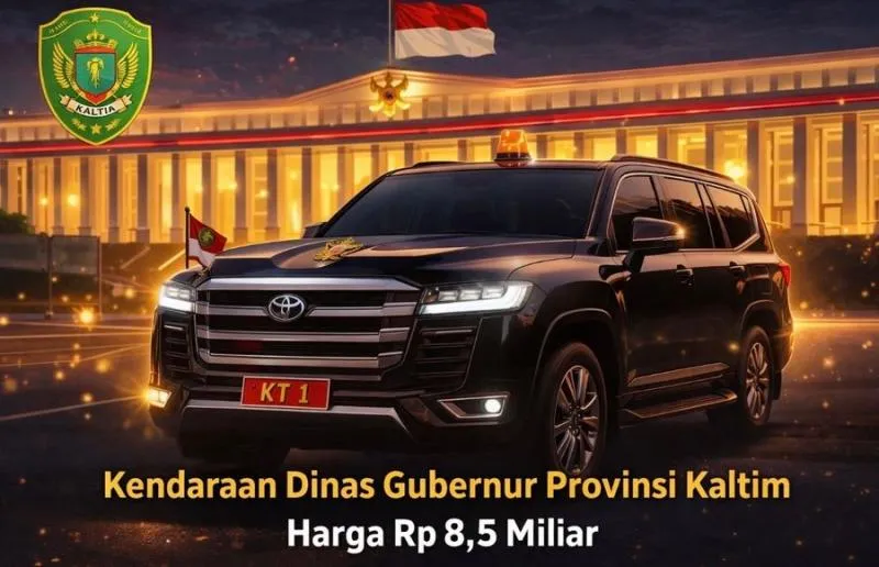 Heboh Polemik Mobil Dinas Gubernur Kaltim SUV Hybrid Rp8,5 Miliar. (Istimewa).