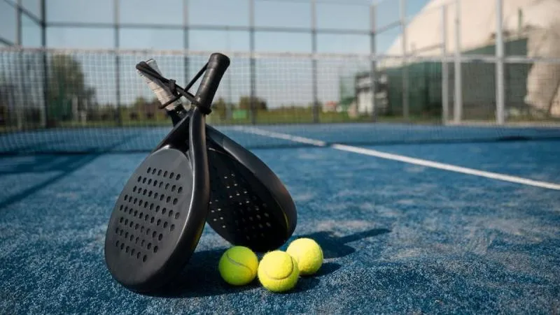 Ilsutrasi Lapangan Padel. (Istimewa).