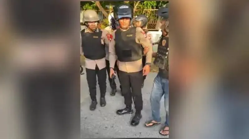 Bentrok Desa di Tual Maluku-Kapolres Kena Panah, Ini Kronologinya. (Istimewa).