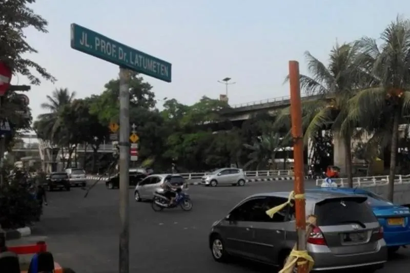 Jalan Latumenten, Grogol Petamburan, Jakarta Barat. ANTARA/HO-Pemkot Jakbar