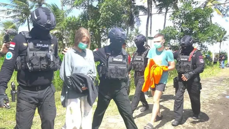 Laboratorium Narkotika Milik 2 WN Rusia di Bali. (delik.tv).