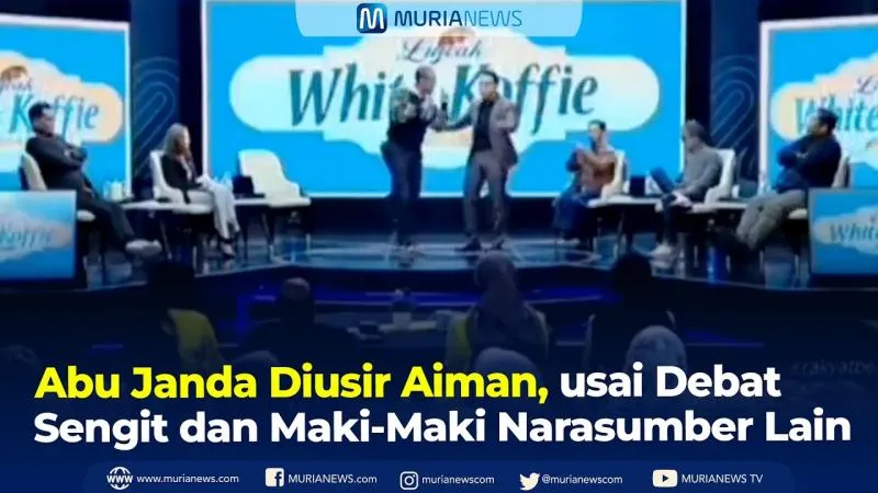 Viral Abu Janda Ngamuk di Debat soal Palestina, Berkata Kasar Lalu Diusir. (Istimewa).