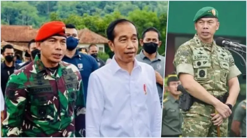 Eks Ajudan Jokowi Jadi Pangdam Jaya. (Istimewa).