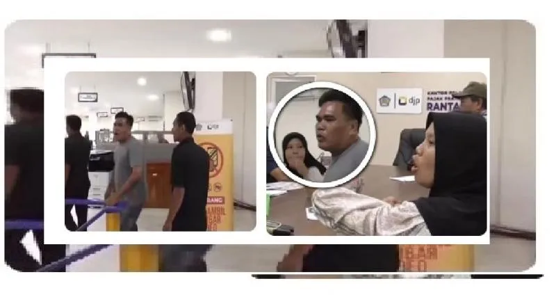 Pedagang Ayam Ngamuk di Kantor Pajak, Kanwil DJP Sumut II Menanggapi foto : detik