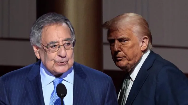 Bekas Direktur CIA Leon Panetta dan Donald Trump (Islamtimes.vom)