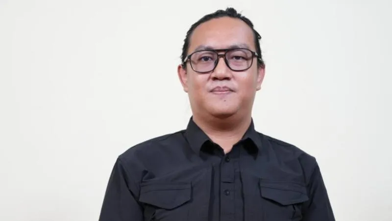  Andrie Yunus, aktivis KontraS yang disiram air keras denga luka bakar tubuh 24 persen.--LinkedIn Andrie Yunus