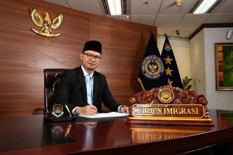 Resmi, Politisi Gerindra Hendarsam Marantoko Jabat Dirjen Imigrasi. (Istimewa).