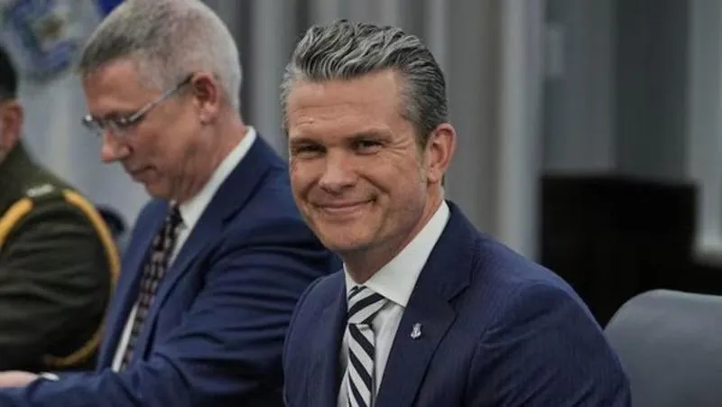 Menhan AS Pete Hegseth (Foto: REUTERS/Ken Cedeno Purchase Licensing Rights)