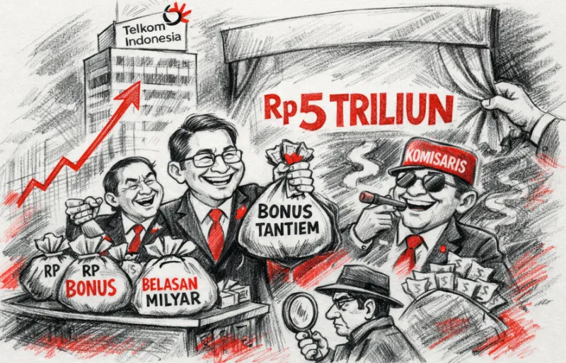 Ilustrasi: Cover Investigasi. (ChatGPT)