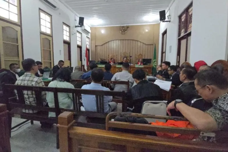 Suasana Sidang Kasus DJKA di Pengadilan Negeri Medan, Sumatera Utara (Pribadi)