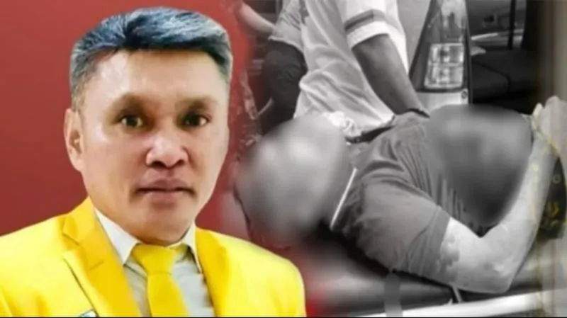 Detik-detik Ketua DPC Golkar Maluku Tenggara Nus Ditikam hingga Tewas. (Istimewa).