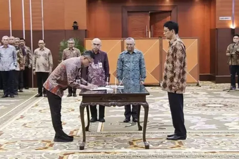 Menteri Keuangan (Menkeu RI), Purbaya Yudhi Sadewa Lantik 5 Pejabat Baru Kemenkeu. (Investor.ID).