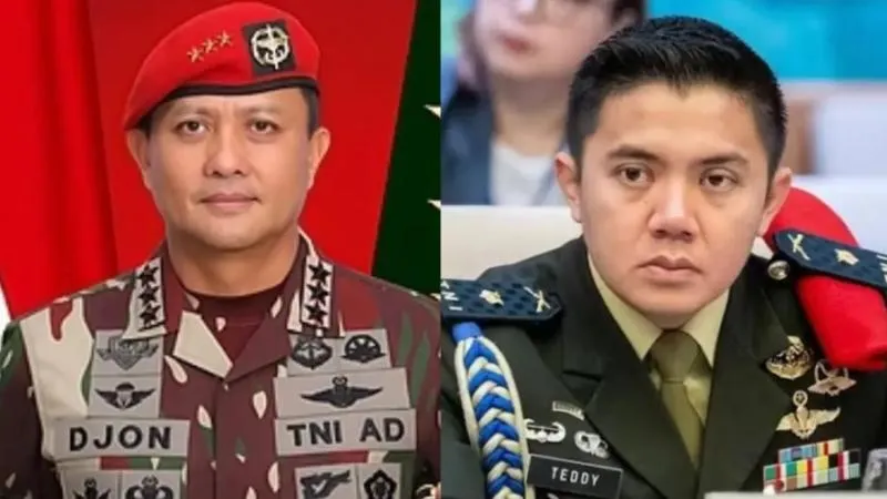 Penkopassus Buka Suara soal Isu Seskab Teddy Ditampar Pangkopassus. (Istimewa).