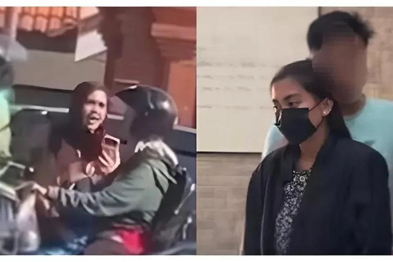 Usai Heboh Maki Pemotor & Toyor Bocah, Ibu di Mojokerto Jadi Tersangka. (Istimewa).