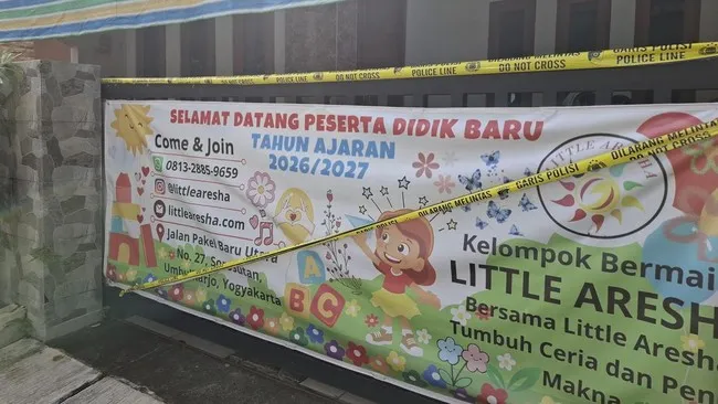 Polisi Yogya Gerebek Daycare, Tangkap 30 Orang-Tangan-Kaki Anak Diikat. (Istimewa).