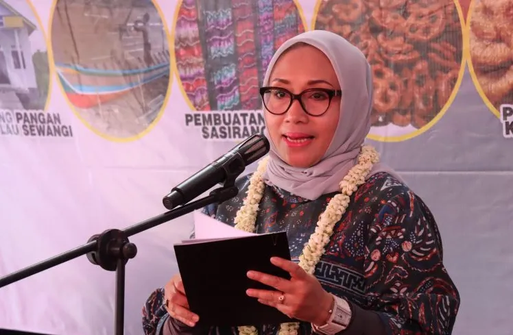 Menteri Pemberdayaan Perempuan dan Perlindungan Anak (PPA) Republik Indonesia, Arifah Fauzi. (diskominfomc.kalselprov)
