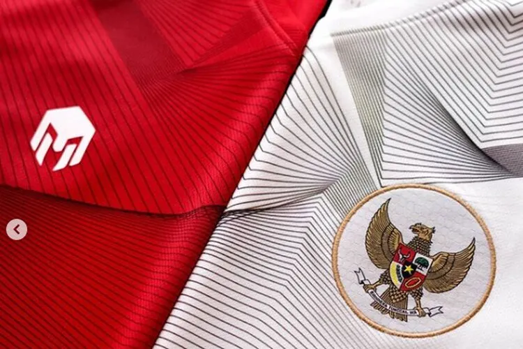 Desain jersey latihan timnas Indonesia dari MILLS Sports(INSTRAGRAM.com/MILLS Sports)