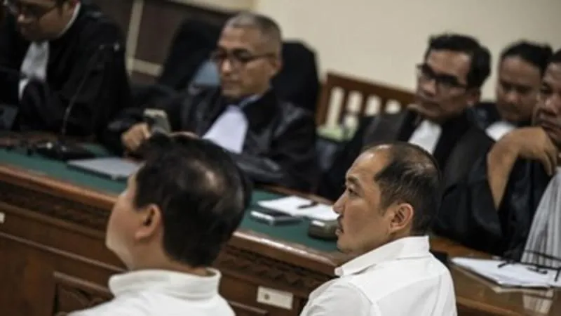 Komut Sritex Iwan Setiawan Lukminto, divonis 14 tahun penjara. (ANTARA FOTO/Aprillio Akbar)