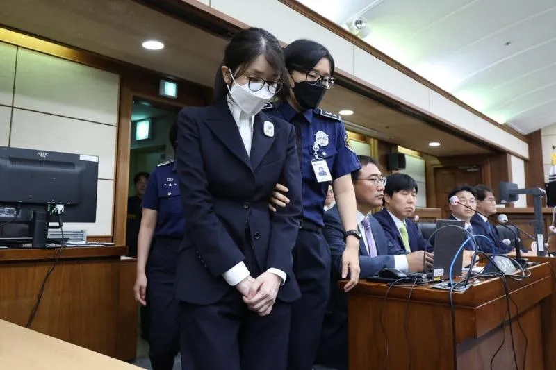 Pengadilan bekas ibu negara Korsel Kim Keon Hee (Chung Sung-Jun/Getty Images)