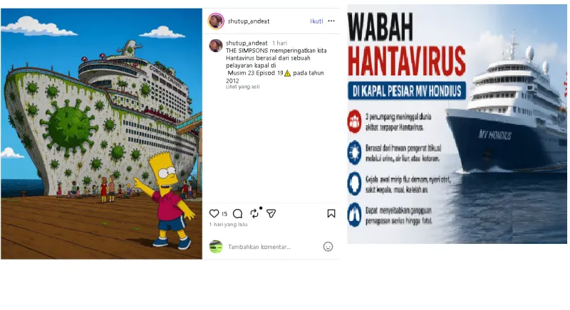 The Simpsons Dikaitkan  Hantavirus Dari Sebuah Kapal Hanya Kebetulan foto berbagai sumber