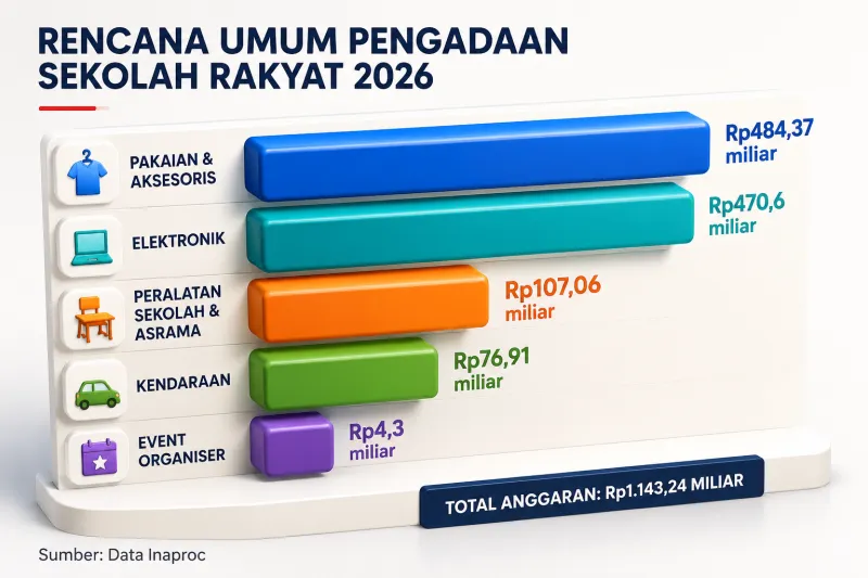 Heboh! Anggaran Sepatu dan Bingkai Foto untuk Sekolah Rakyat Tak Wajar Ref.BBC.com
