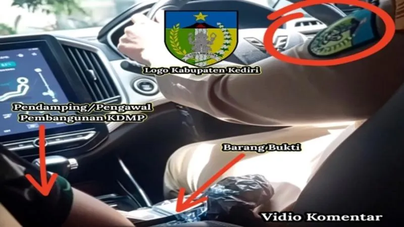 Heboh Oknum TNI-PNS Bagi Fee di Mobil, Diduga Permainan Proyek Kopdes. (Istimewa).