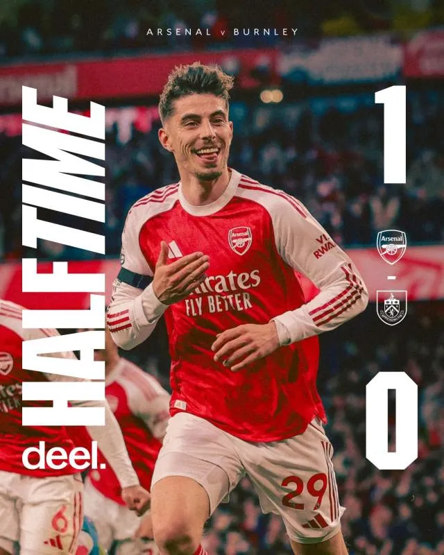 Arsenal Tekuk Burnley, Man City Kian Tertekan Diklasemen Liga Inggris. (x Arsenal).