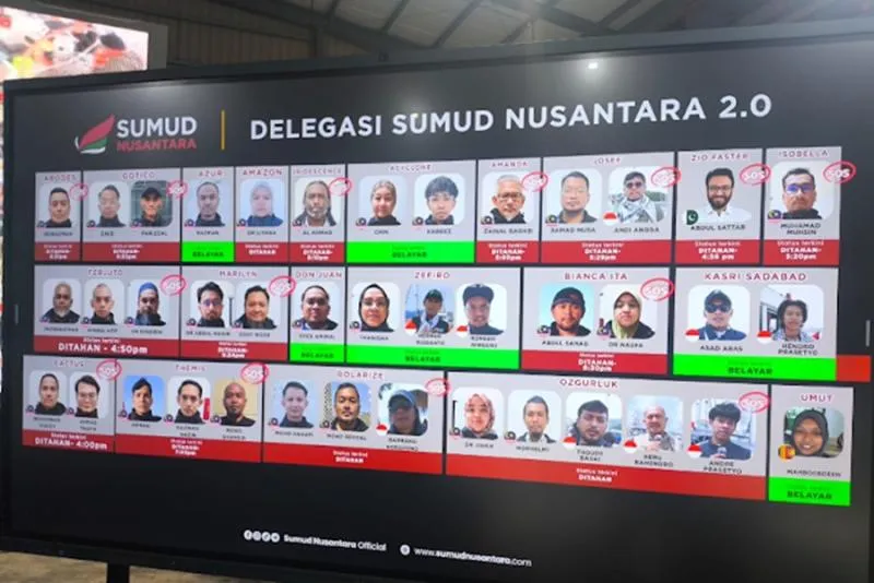 Kemlu RI Desak Pembebasan Segera Sembilan WNI yang Ditahan Israel. (Istimewa).