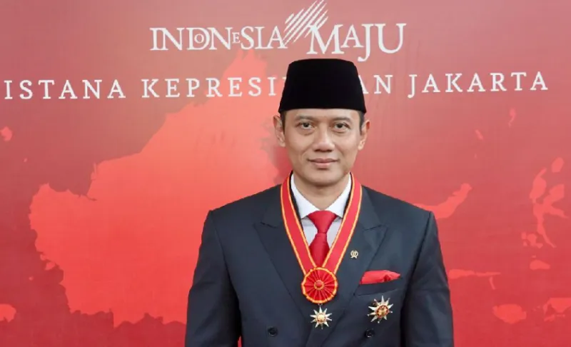 Menteri Koordinator Bidang Infrastruktur dan Pembangunan Kewilayahan Agus Harimurti Yudhoyono. (Sinpo)