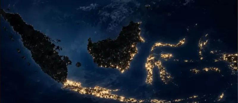 Ilustrasi Blackout Sumatera. (Infosumsel)