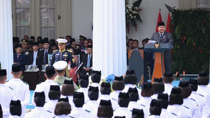 Presiden Prabowo Pimpin Upacara Peringatan Hari Lahir Pancasila 2026