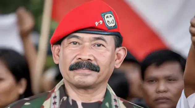 Mayjen (Pur) Soenarko saat masih menjabat sebagai Danjen Kopasus TNI AD. (Kopasus.mil.id)