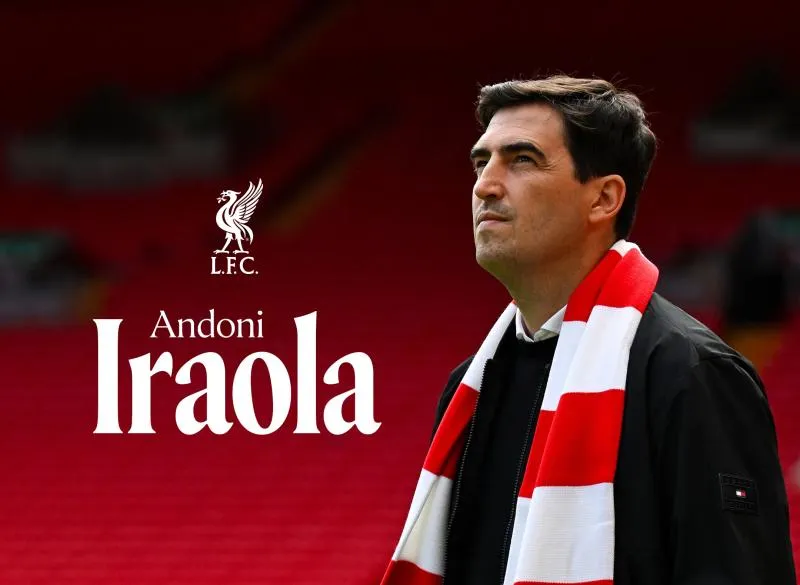 Resmi, Andoni Iraola Jadi Pelatih Liverpool. (Istimewa).