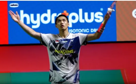 Jonatan Christie Melaju ke Final Indonesia Open 2026    foto : jambi.antaranews.com