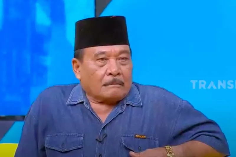 Pelawak Haji Bolot saat jadi bintang tamu di acara Okay Bos Trans7(YouTube TRANS7 OFFICIAL)