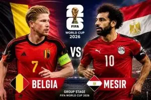 Update Piala Dunia 2026: Ada Gol Bunuh Diri, Belgia vs Mesir Imbang