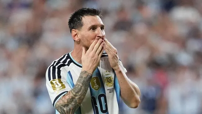 Messi top skor sepanjang masa Piala Dunia. (Istimewa).
