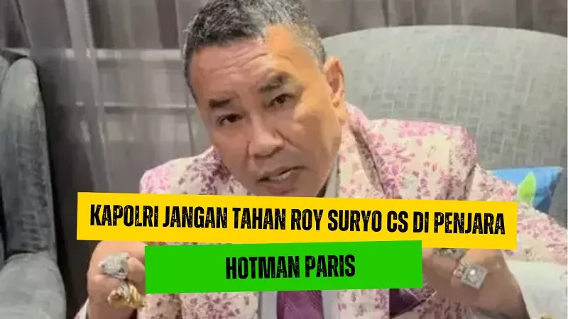 Illustrasi gambar Hotman Paris yang Menyatakan Kepada Kapolri untuk Tidak Menahan Roy Suryo cs di Penjara - Sumber Foto: Berita Satu / Istimewa