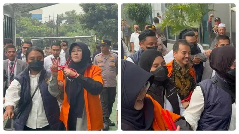 Tiba di Kejari Jaksel, Roy Suryo dan Dokter Tifa: Allahu Akbar! (Istimewa).