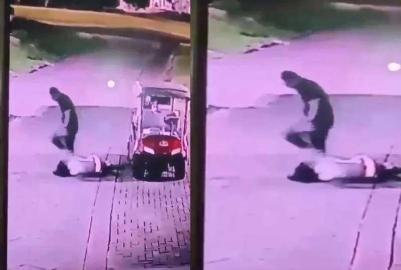 Viral Caddy Golf di Tangerang Dianiaya, Pelaku Diduga Berinisial FF. (Istimewa).