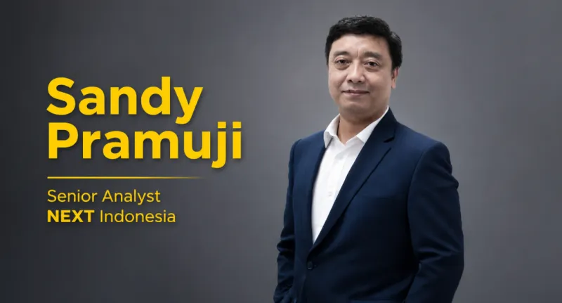 Sandy Pramuji, Senior Analyst NEXT Indonesia. (NEXT Indonesia)
