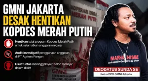 GMNI Jakarta Desak Pemerintah Hentikan Program Kopdes Merah Putih