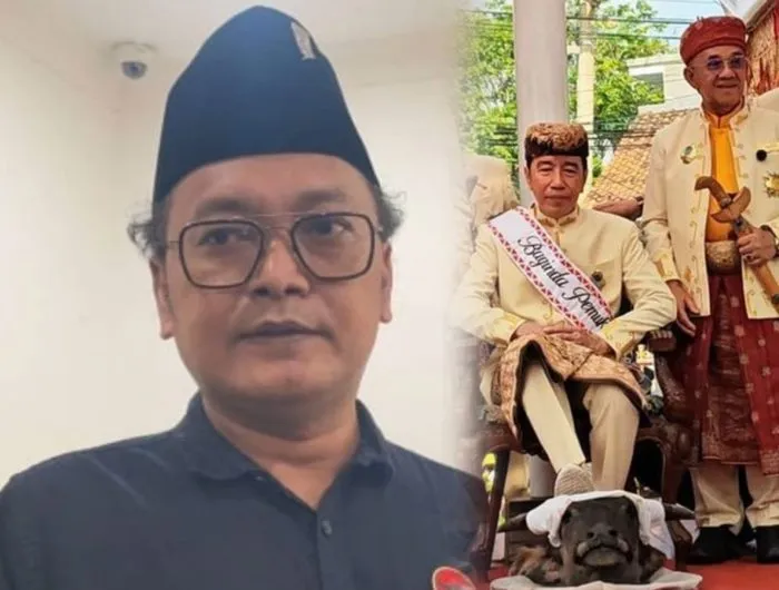 PDIP Sebut Kepala Kerbau yang Diinjak Jokowi Ialah Simbol `Termul`. (Istimewa).
