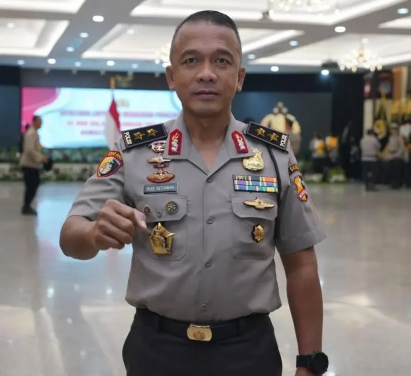Kapolda Jabar Rudi Setiawan resmi naik pangkat menjadi Komjen (Disway.id)
