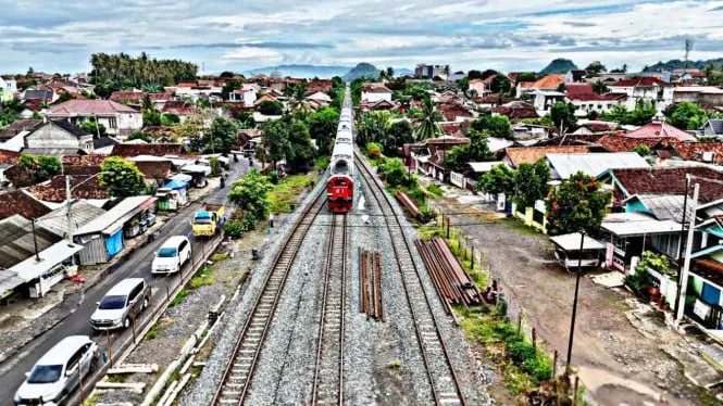 Ilustrasi lahan KAI (VIVA)
