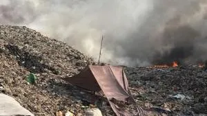 KLH Kerahkan Drone Thermal Lacak Titik Api di TPA Jatiwaringin