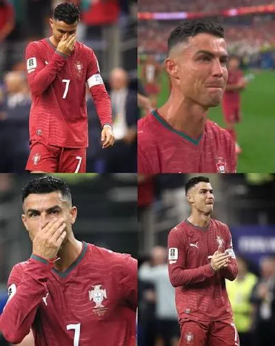 Ronaldo Menangis usai Portugal Kalah dari Spanyol Secara Dramatis. (Istimewa).
