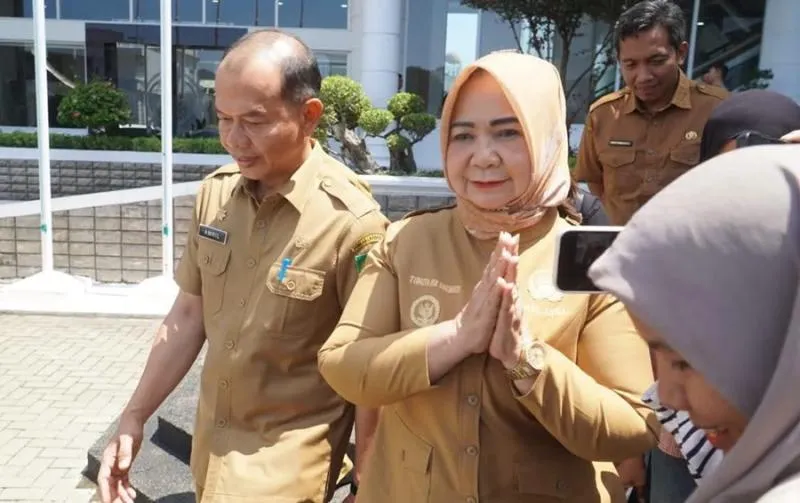 Wakil Bupati Langkat Sumatera Utara, Tiorita Surbakti ditunjuk menjadi Pelaksana Tugas usai Bupati Langkat Syah Afandin alias Ondim. (Istimewa).