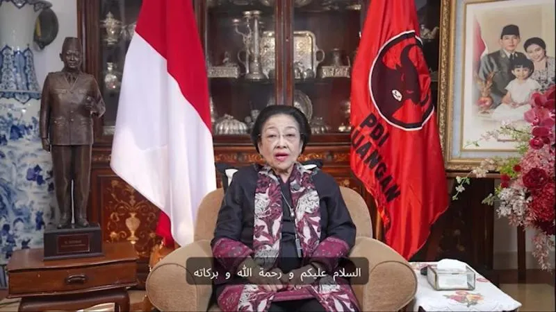 TV Iran Siarkan Pesan Duka Megawati untuk Ayotollah Khamenei. (Doc PDIP).