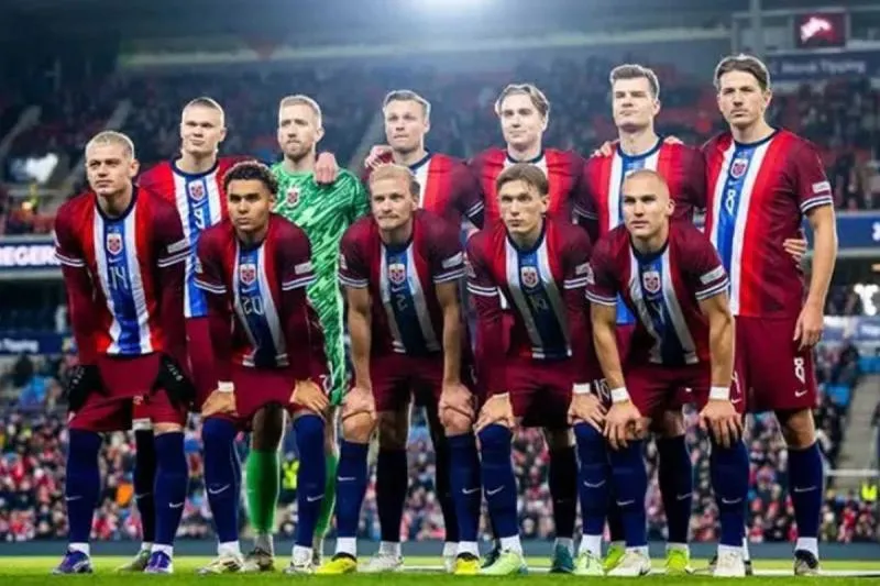 Timnas Norwegia menolak bertanding dengan Timnas Israel di Kualifikasi Piala Dunia 2026. (Foto: Instagram @herrelandslaget)